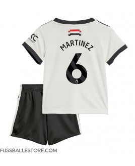 Günstige Manchester United Lisandro Martinez #6 3rd trikot Kinder 2024-25 Kurzarm (+ Kurze Hosen)